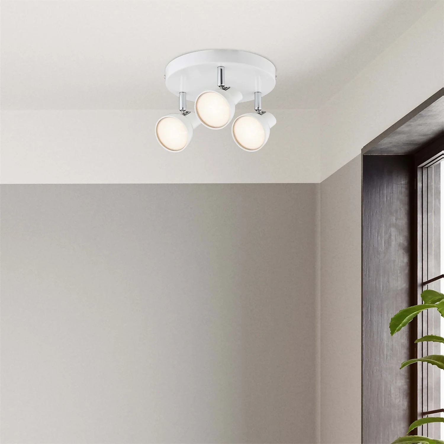 Artemis 3 Lamp LED Round Spotlight - White Artemis 3 Lamp LED Round Spotlight - White -Home Lighting Store 12810123 4044840948009029