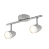 Vector 2 Bar LED Spotlight - Satin Nickel -Home Lighting Store 12810128 6514843073049327
