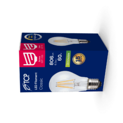 TCP LED Filament Clear Classic 7W ES Dimmable Light Bulb -Home Lighting Store 12813603 3504833199149117
