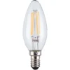TCP LED Filament Clear Candle 4W E14 Light Bulb - 3 Pack -Home Lighting Store 12813612 6054958629262703