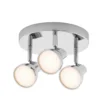 Apollo 3x 5W Round Plate LED Spotlight - Chrome 2 Apollo 3x 5W Round Plate LED Spotlight - Chrome -Home Lighting Store 12813810 1804843087114068