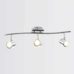 Phoenix 3 Lamp Round Spotlight - Chrome -Home Lighting Store 12816704 8474843348067121