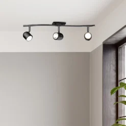 Phoenix 3 Lamp Spotlight Bar - Black Chrome -Home Lighting Store 12816713 6184843348203831