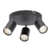 Travis 3 Light Spotlight Plate - Black -Home Lighting Store 12818059 1324843359594714