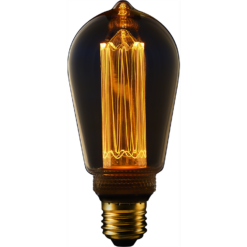 TCP LED Vintage ST64 13WEQ E27 Classic Light Bulb