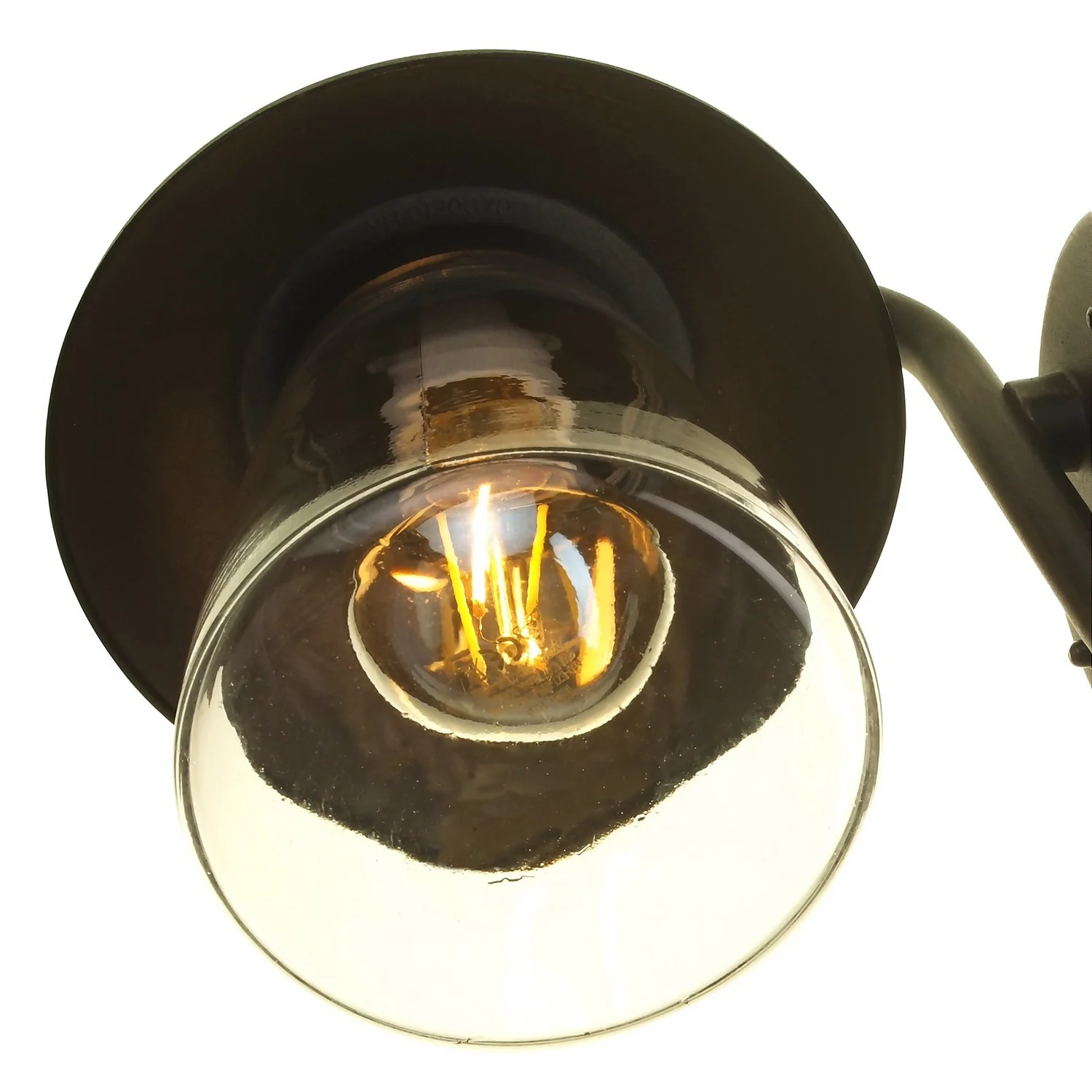 Lutec Cate E27 IP44 Outdoor Wall lantern - Black with rust effect Lutec Cate E27 IP44 Outdoor Wall Lantern - Black With Rust Effect -Home Lighting Store 12819161 1704952656793757