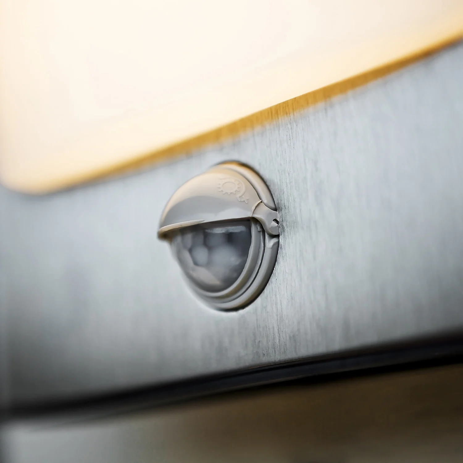 Lutec Face 13W LED PIR Outdoor Wall Light - Stainless Steel Lutec Face 13W LED PIR Outdoor Wall Light - Stainless Steel -Home Lighting Store 12819285 8224952877315036