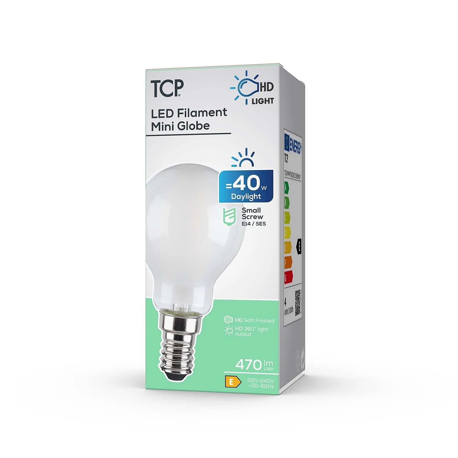 TCP LED Filament Mini Globe 4W E14 Light Bulb TCP LED Filament Mini Globe 4W E14 Light Bulb -Home Lighting Store 12819562 9504963829279706