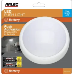 Arlec Round LED Push Light -Home Lighting Store 12823663 9364833201183504
