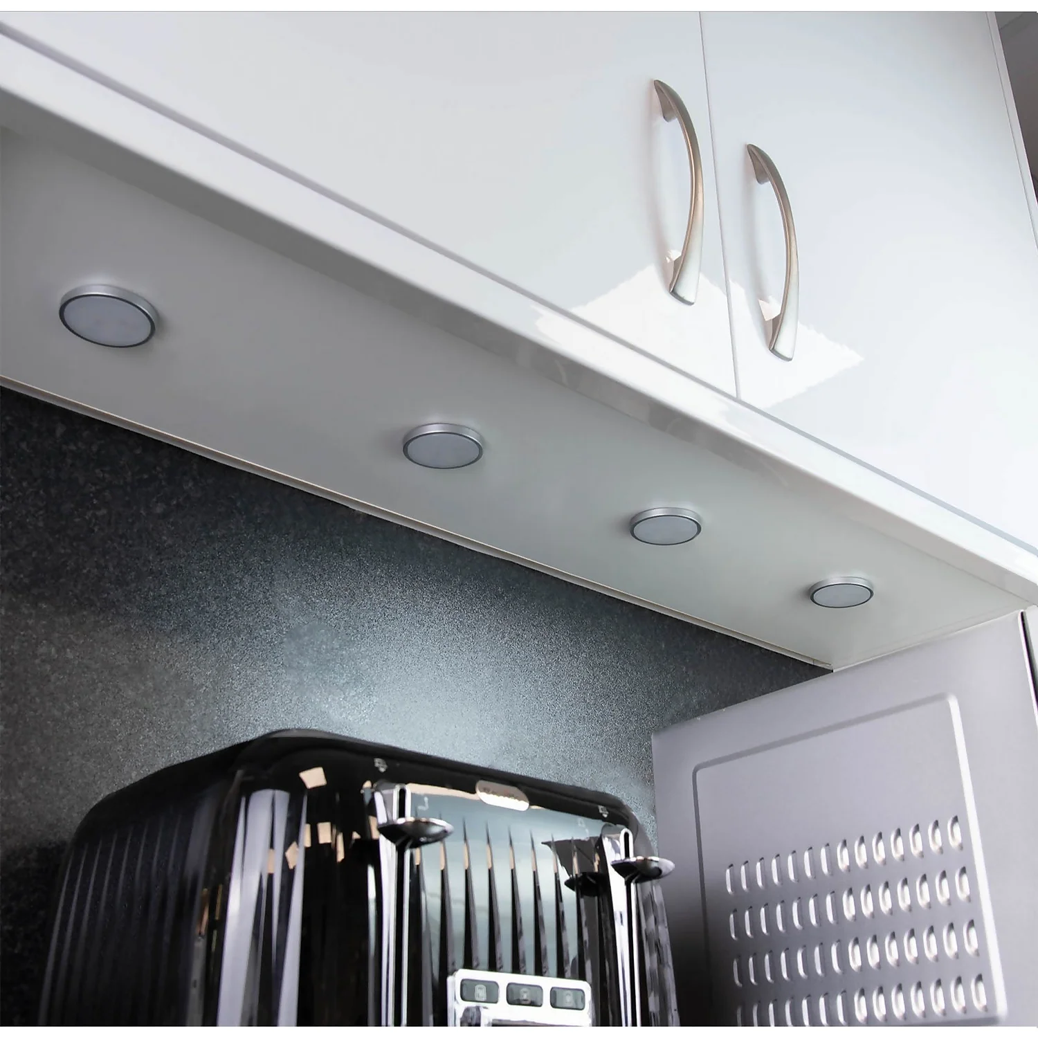 Arlec Warm White LED Puck Light Set Arlec Warm White LED Puck Light Set -Home Lighting Store 12823690 8425007594318600