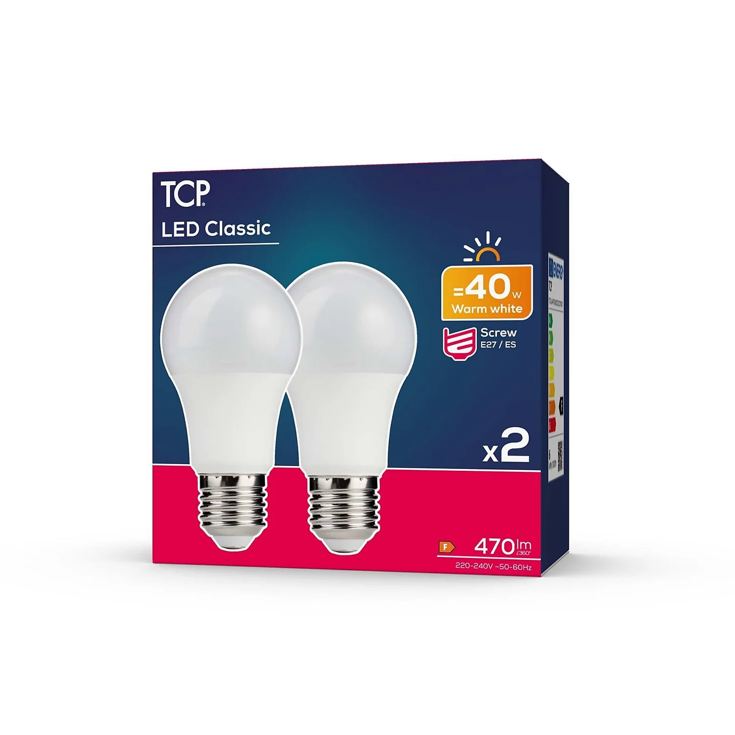 TCP LED Classic 40W ES Warm - 2 pack TCP LED Classic 40W ES Warm - 2 Pack -Home Lighting Store 12824286 1794963829342979