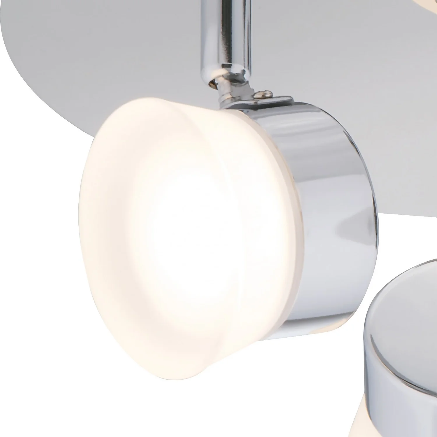 Paisley LED Bathroom Round Plate Spotlight - 3 x 4.5W Paisley LED Bathroom Round Plate Spotlight - 3 X 4.5W -Home Lighting Store 12826177 2294958071697052