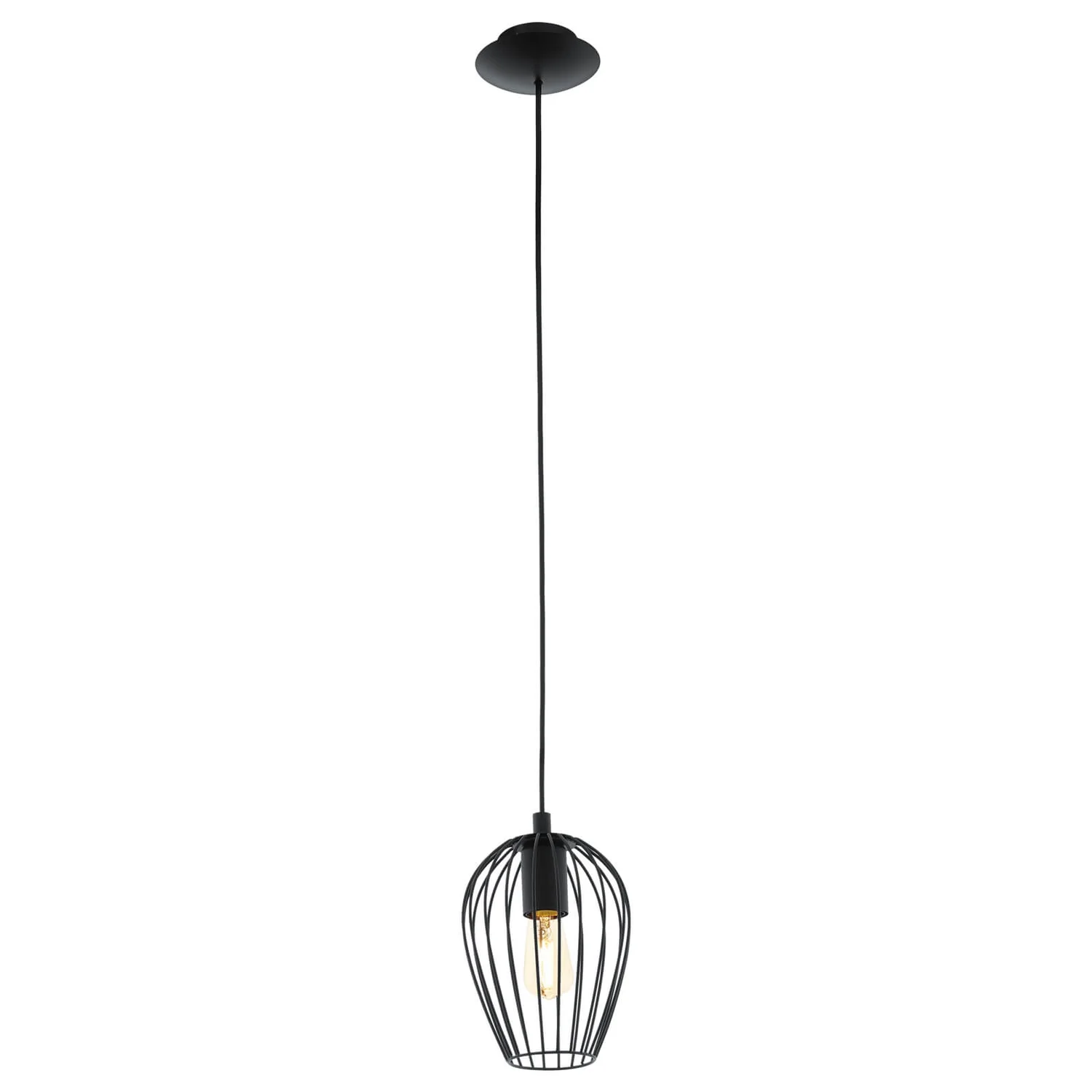 Eglo Newtown Pendant Ceiling Light - Black Eglo Newtown Pendant Ceiling Light - Black -Home Lighting Store 12828084 1884831588992171