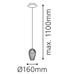 Eglo Newtown Pendant Ceiling Light - Black 5 Eglo Newtown Pendant Ceiling Light - Black -Home Lighting Store 12828084 2104832953542465