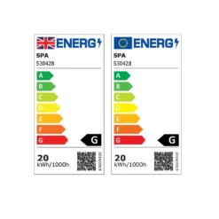 Amalfi 4 Bar LED Flush - Chrome -Home Lighting Store 12832038 4235040035868069