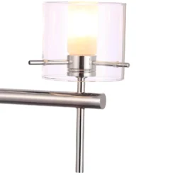 Gene Clear Cylinder 3 Light Flush - Chrome -Home Lighting Store 12832042 2814832980374213