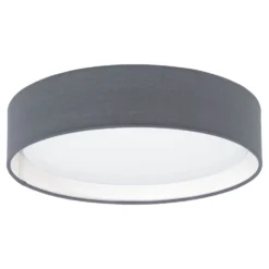 Eglo Pasteri Small Flush Light - Grey 3 Eglo Pasteri Small Flush Light - Grey -Home Lighting Store 12836405 8724831958098575