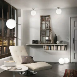 Eglo Rondo Flush Light - Satin Nickel -Home Lighting Store 12836618 1855038705941696