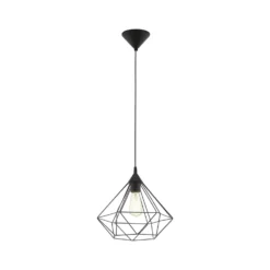 Eglo Tarbes Large Pendant Light - Black -Home Lighting Store 12836708 1654831941043122