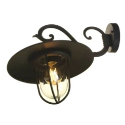 Lutec Lucy Outdoor Wall Lantern - Black -Home Lighting Store 12840500 1894833193472871