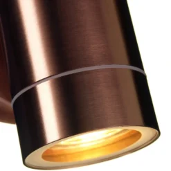 Lutec Rado Up & Down Outdoor Wall Light - Copper -Home Lighting Store 12840510 6864952869520127