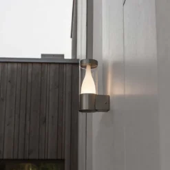 Lutec Virgo LED Stainless Steel Outdoor Wall Light -Home Lighting Store 12840630 2004952643169095