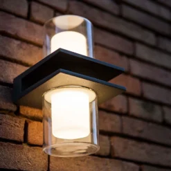 Lutec Tango LED Up & Down Outdoor Wall Light - Anthracite -Home Lighting Store 12840635 6994952683019088