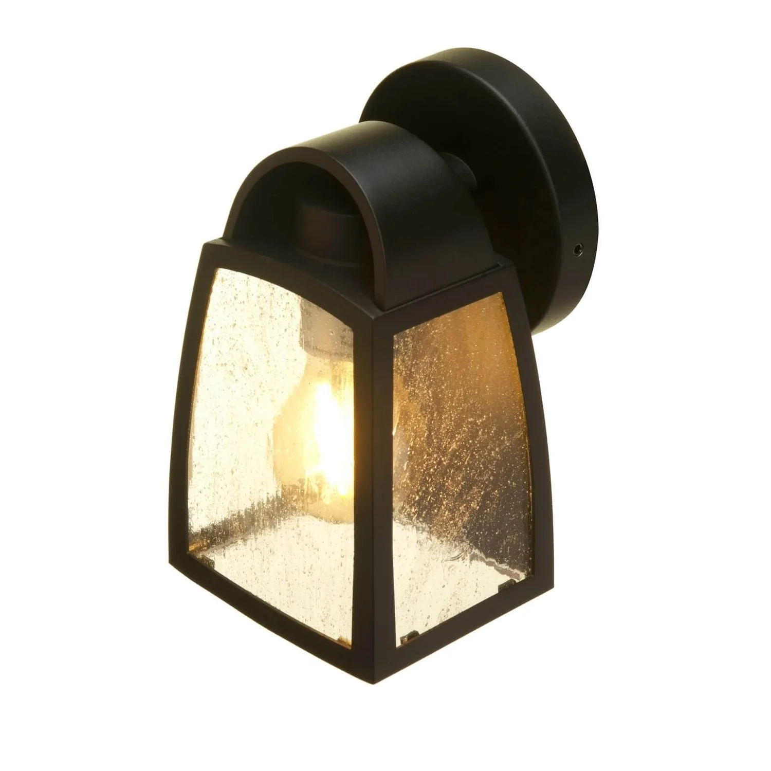 Lutec Kelsey Outdoor Wall Lantern - Black Lutec Kelsey Outdoor Wall Lantern - Black -Home Lighting Store 12840644 5954833191829504