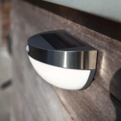 Lutec Bubble Solar LED Outdoor Wall Light With PIR Motion Sensor -Home Lighting Store 12840752 1844952869541580