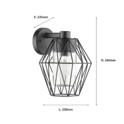 EGLO Canove Caged Exterior Wall Light 4 EGLO Canove Caged Exterior Wall Light -Home Lighting Store 12881609 8794843702064943