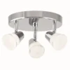 Rhea 3 Lamp Spotlight Plate - Polished Chrome 2 Rhea 3 Lamp Spotlight Plate - Polished Chrome -Home Lighting Store 12882213 1734843517625738