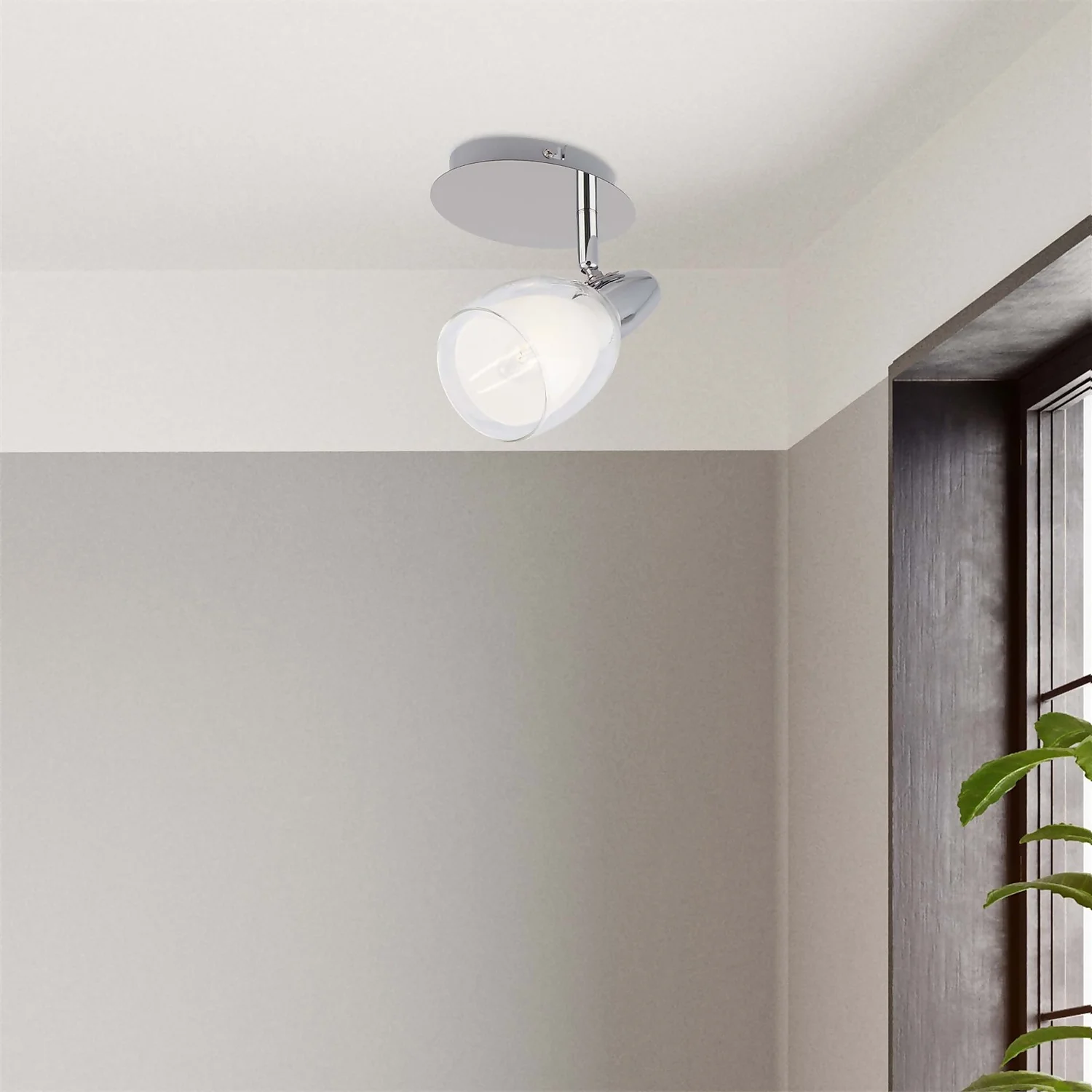 Eliza Single Lamp Spotlight - Chrome Eliza Single Lamp Spotlight - Chrome -Home Lighting Store 12882215 7504843517957955