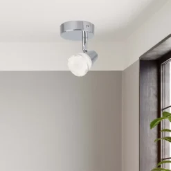 Rhea Single Lamp Spotlight - Polished Chrome -Home Lighting Store 12882216 1094843517571165