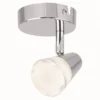 Rhea Single Lamp Spotlight - Polished Chrome -Home Lighting Store 12882216 1404843517540055