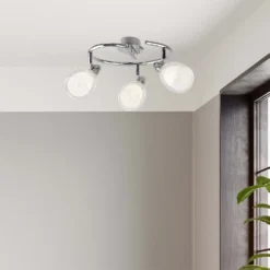 Eliza 3 Lamp Spotlight Plate - Chrome -Home Lighting Store 12882217 2604843518126672