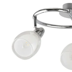 Eliza 3 Lamp Spotlight Plate - Chrome -Home Lighting Store 12882217 4334843518160908