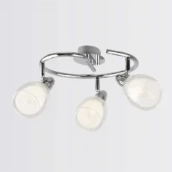 Eliza 3 Lamp Spotlight Plate - Chrome -Home Lighting Store 12882217 9234843518095595