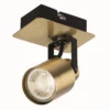Lucy Single Lamp Spotlight - Gold & Black -Home Lighting Store 12882218 2044843518403701