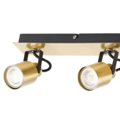 Lucy 3 Lamp Spotlight Plate - Gold & Black -Home Lighting Store 12882221 9004843518965340