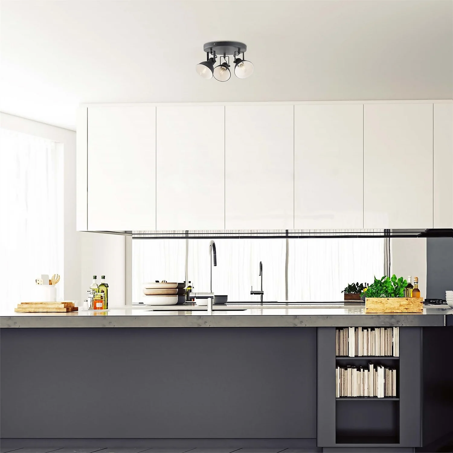 Emily 3 Lamp Spotlight Ring - Black Emily 3 Lamp Spotlight Ring - Black -Home Lighting Store 12882228 1274843519874151