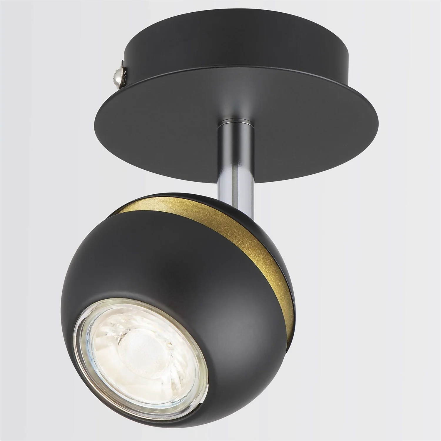 Austin Single Lamp Spotlight - Black & Gold Austin Single Lamp Spotlight - Black & Gold -Home Lighting Store 12882229 2134843520098119