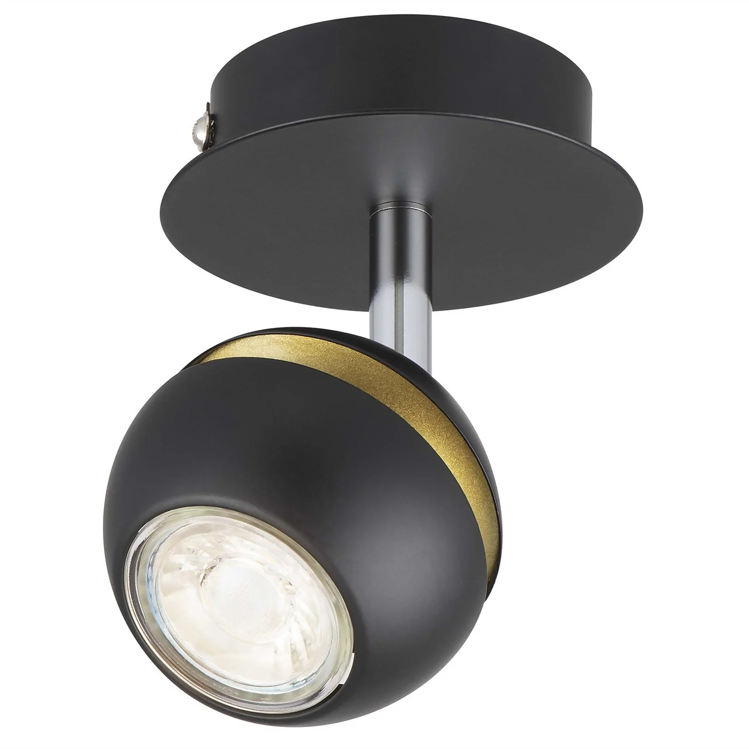 Austin Single Lamp Spotlight - Black & Gold Austin Single Lamp Spotlight - Black & Gold -Home Lighting Store 12882229 9374843520084958