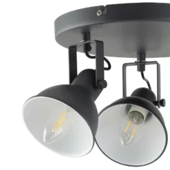 Alfie 3 Lamp Spotlight Plate - Grey -Home Lighting Store 12882231 7164843519964184