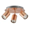 Rose 3 Lamp Spotlight Plate - Rose Gold 1 Rose 3 Lamp Spotlight Plate - Rose Gold -Home Lighting Store 12882234 1944843521119910