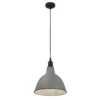 Country Living Farmhouse Dome Pendant Light - Grey - 25cm -Home Lighting Store 12882885 4264860936468804