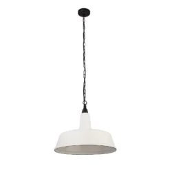 Country Living Farmhouse Pendant Light - White - 46cm 4 Country Living Farmhouse Pendant Light - White - 46cm -Home Lighting Store 12882890 1944860936586386
