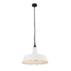 Country Living Farmhouse Pendant Light - White - 46cm -Home Lighting Store 12882890 9024860936497043