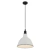 Country Living Farmhouse Dome Pendant Light - White - 31cm -Home Lighting Store 12882895 9494860936468453