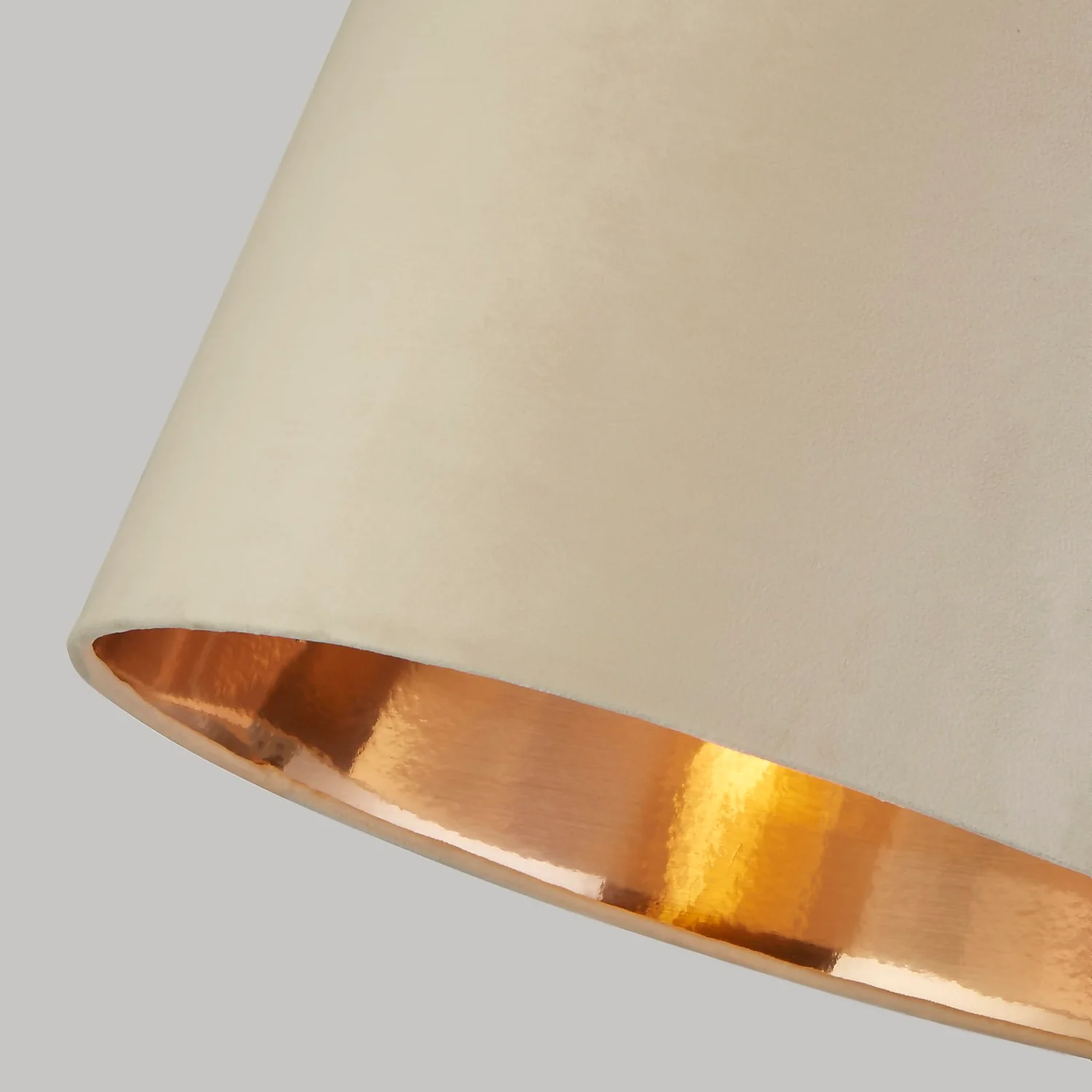 House Beautiful Samet Velvet Drum Shade - Champagne - 30cm House Beautiful Samet Velvet Drum Shade - Champagne - 30cm -Home Lighting Store 12882901 6454861161872934