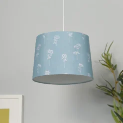 Country Living Annabelle Patterned Cotton Drum Lamp Shade - 25cm -Home Lighting Store 12882915 1135042036942964